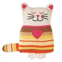 Cute Hand Knit Cat Winter Warmer