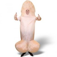 Giant Inflatable Cock Fancy Dress Outfit