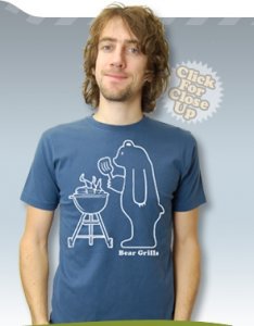 Bear Grills Funny Tee