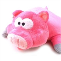 Whoopee Cuddly Trumping Pig Cushion