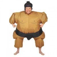 Blow Up Sumo Funny Fancy Dress Costume