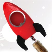 Retro Rocket Ship Bottle Opener