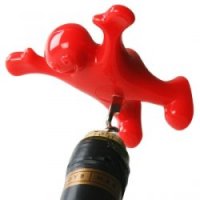 Excited Chap Novelty Corkscrew