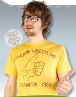 Thumb Wrestling Champion 84' Tee