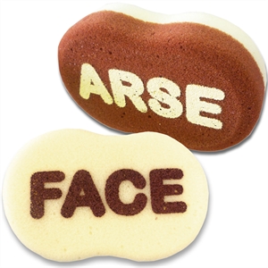 Bum Face Novelty Bathroom Sponge - Click Image to Close