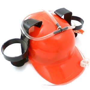 Beer Drinking Gift Helmet - Click Image to Close