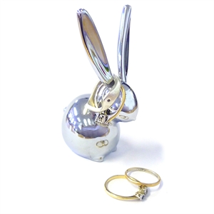 Bunny Rabbit Jewellery Holder - Click Image to Close