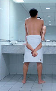 Joke Sexy Lover Bathroom Towel - Click Image to Close