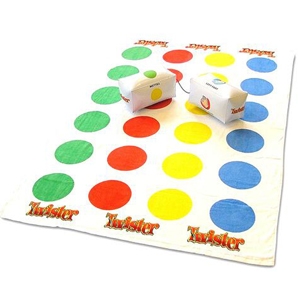 Jumbo Twister Beach Towel Game - Click Image to Close