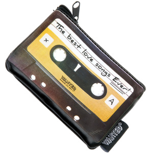 Old Skool Cassette Ladies Purse - Click Image to Close