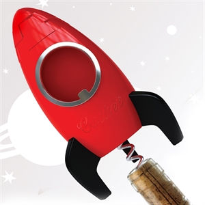 Retro Rocket Ship Bottle Opener - Click Image to Close