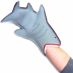 Shark Attack Oven Glove - Click Image to Close