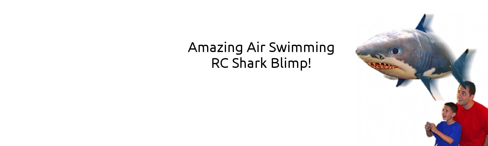 Air Swimming Shark RC Blimp